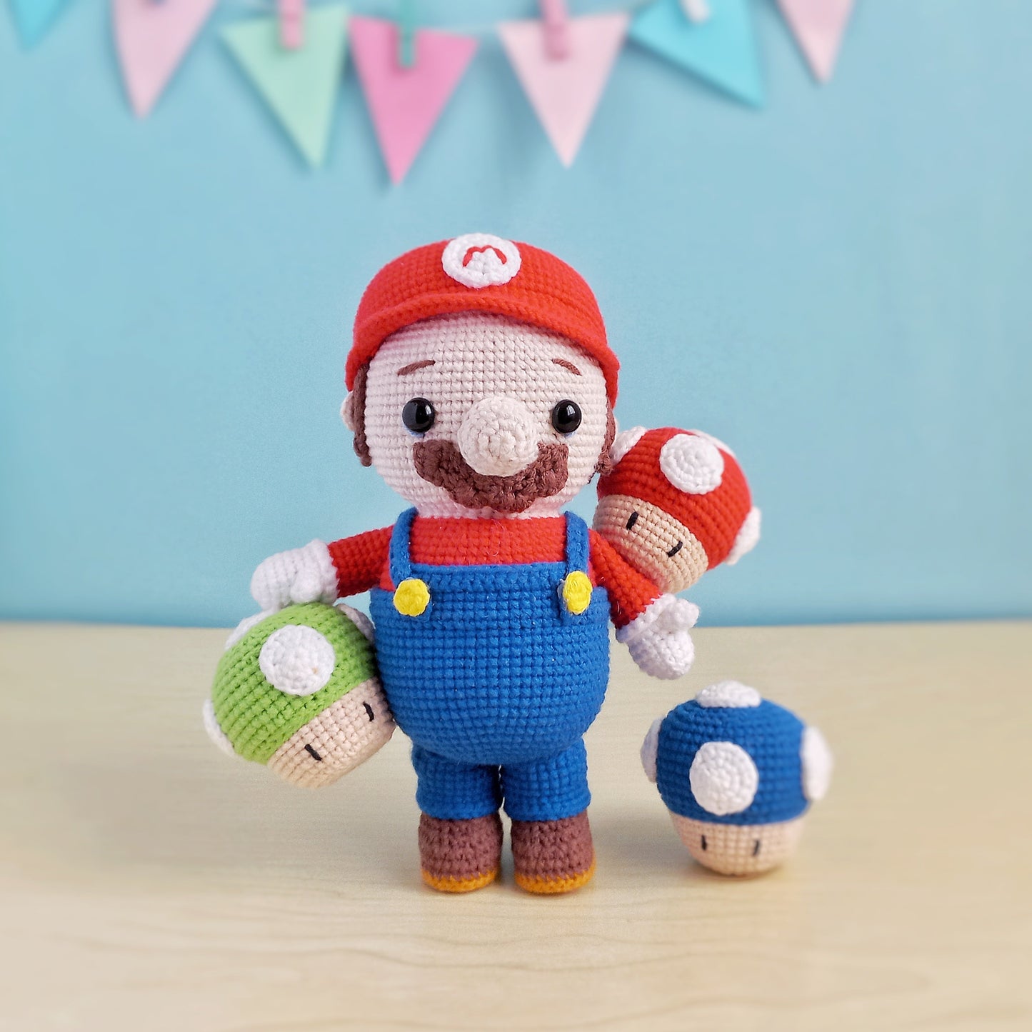 Super Mario and Yoshi