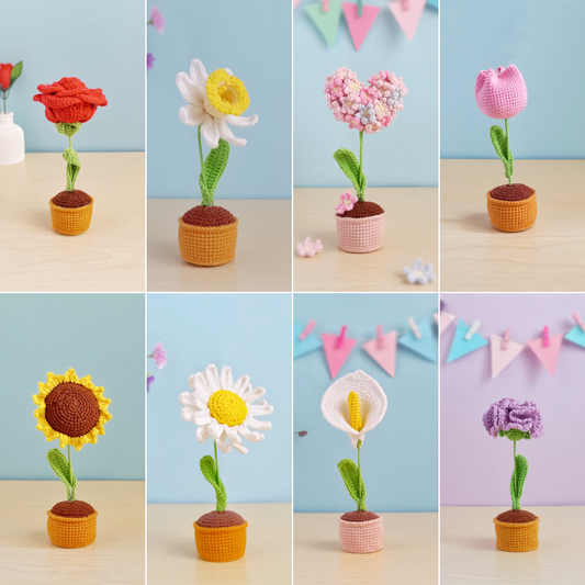 8 flower patterns